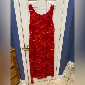 Vintage Borcellini sleeveless maxi dress size 14
This elegant